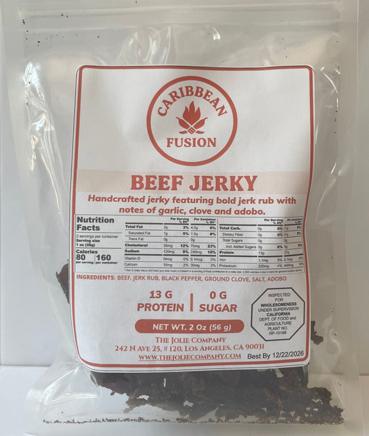 Caribbean Fusion Beef Jerky